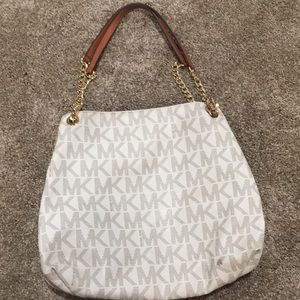 Michael Kors Handbag with gold chains